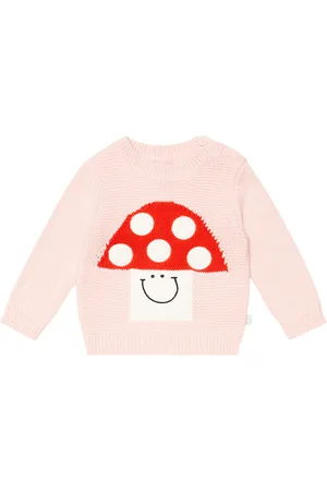 Stella McCartney Baby intarsia cotton and wool sweater