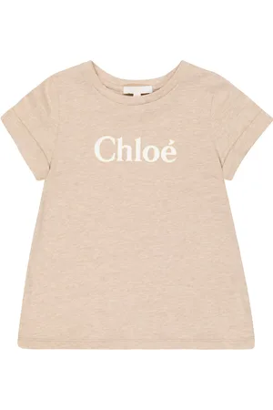 Chloé ChloÃ© Kids Logo-print cotton T-shirt