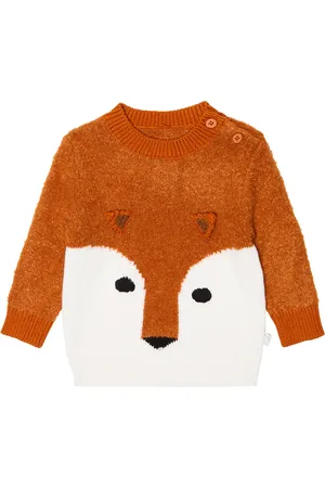 Stella McCartney Baby fox knitted sweater