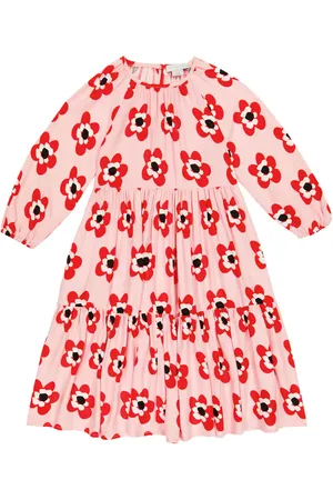 Stella McCartney Floral tiered dress