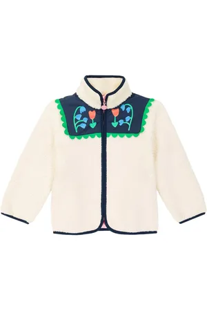 Stella McCartney Printed fleece jacket