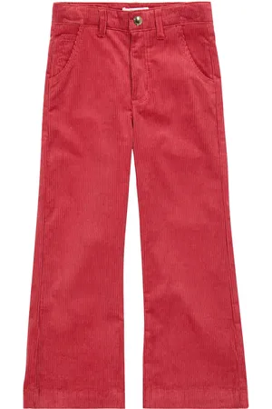 Chloé ChloÃ© Kids Cotton corduroy wide-leg pants