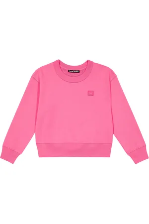 Acne Studios Mini Fairah Face cotton sweatshirt