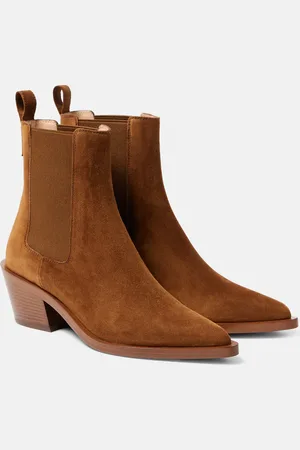 Gianvito Rossi Wylie suede ankle boots
