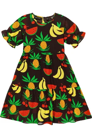 Mini Rodini Printed cotton dress