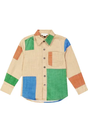 Stella McCartney Patchwork cotton shirt