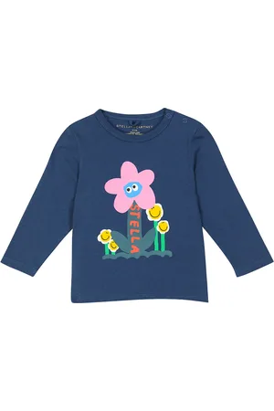 Stella McCartney Baby printed cotton jersey top