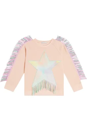 Stella McCartney Embellished cotton jersey sweatshirt