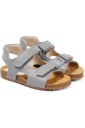 Il gufo Baby leather sandals