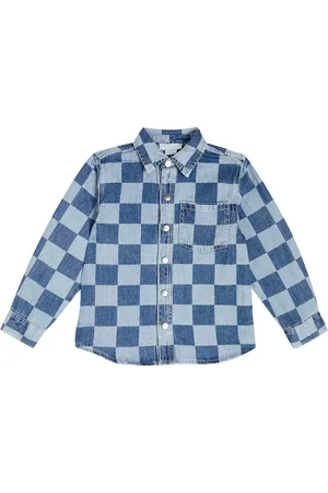 Stella McCartney Checked denim shirt