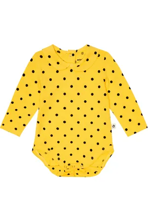 Mini Rodini Baby polka dot jersey onesie
