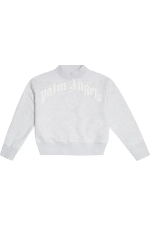 Palm Angels Logo cotton jersey sweatshirt