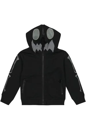 Stella McCartney Skeleton cotton jersey hoodie