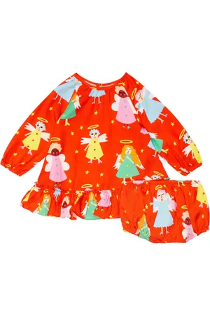 Stella McCartney Baby printed dress and bloomers set