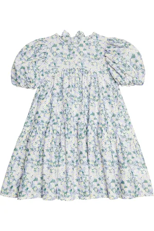 Il gufo Floral cotton dress