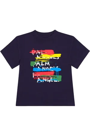 Palm Angels Logo printed cotton T-shirt