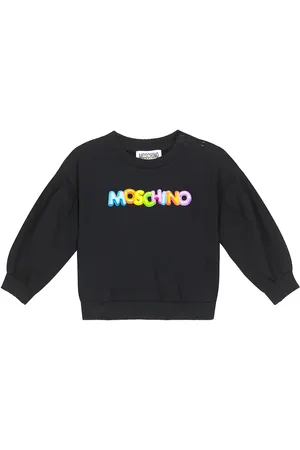 Moschino Baby printed cotton sweatshirt