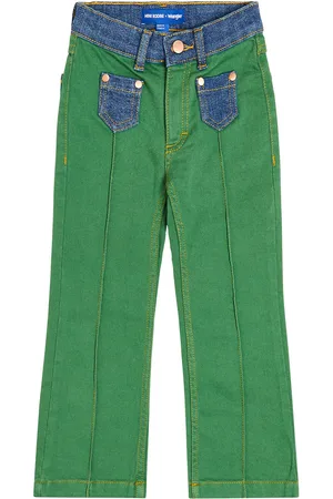 Mini Rodini X Wrangler paneled straight jeans