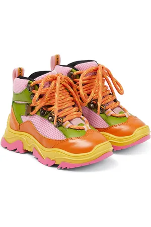 Stella McCartney Colorblocked high-top sneakers