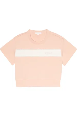 Chloé ChloÃ© Kids Logo embroidered cotton sweatshirt