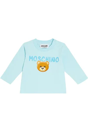 Moschino Baby Teddy Bear cotton jersey T-shirt