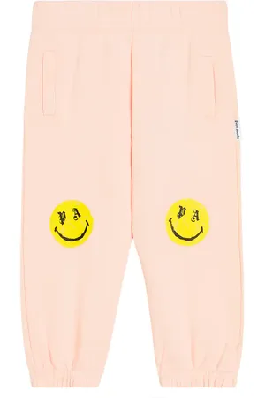 Palm Angels Baby logo cotton jersey sweatpants