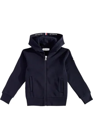 Moncler Logo cotton zip-up hoodie