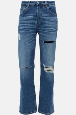 AG Jeans American mid-rise straight jeans