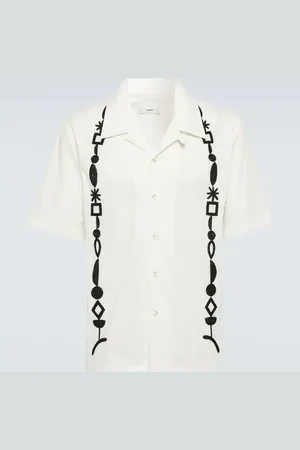 COMMAS Beaded cotton shirt