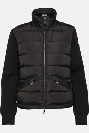 Moncler Logo padded cardigan