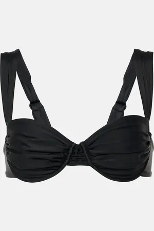 FAITHFULL THE BRAND Sol ruched bikini top