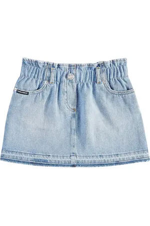 Dolce & Gabbana Logo denim skirt
