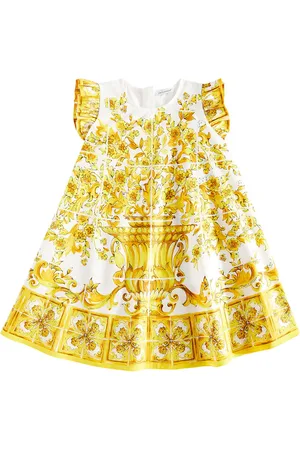 Dolce & Gabbana Printed cotton dress