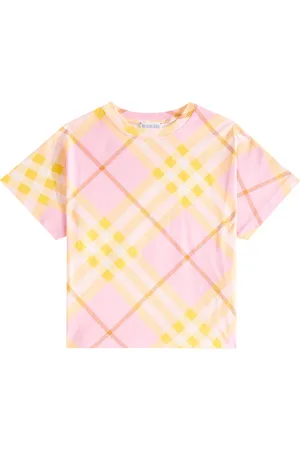 Burberry Burberry Check cotton jersey T-shirt