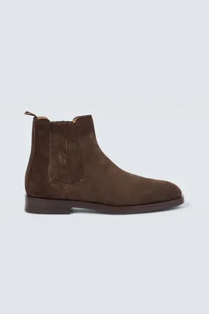 Brunello Cucinelli Suede Chelsea boots