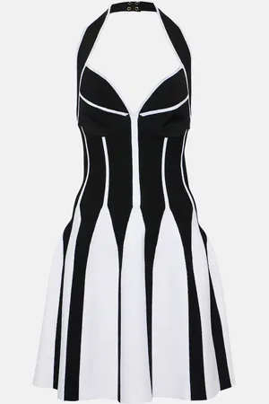 Balmain Halterneck minidress