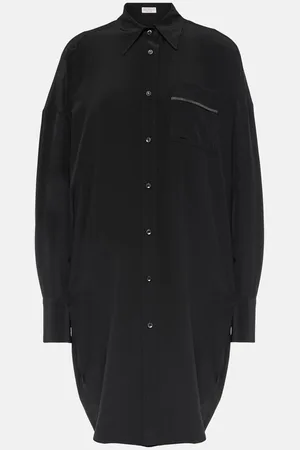 Brunello Cucinelli Oversized silk shirt