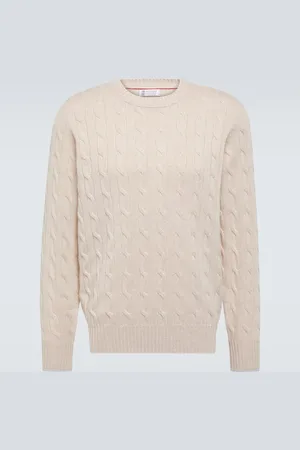 Brunello Cucinelli Cable-knit cashmere sweater