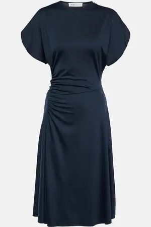 Victoria Beckham Gathered midi dress