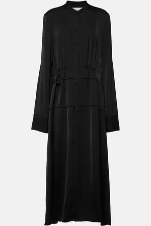 Jil Sander Pleated shirt dress