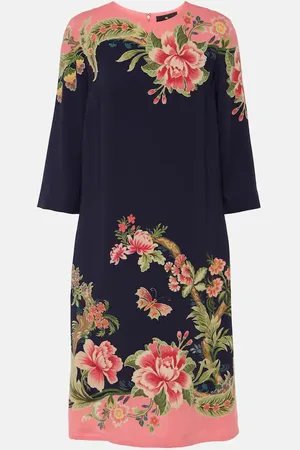Etro Floral shift dress
