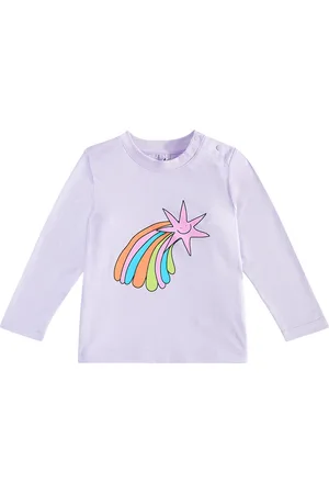 Stella McCartney Baby printed cotton jersey top