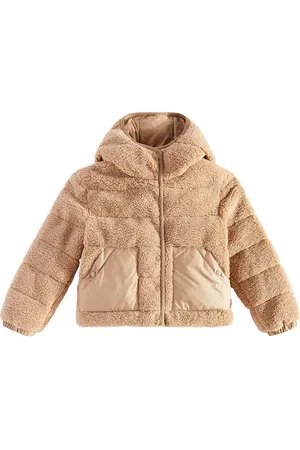 Moncler Audrieu faux shearling down jacket