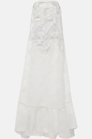 Adriana Degreas Jacquard maxi dress