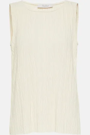 Max Mara Leisure Dyser pleated jersey top