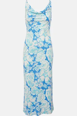 Diane von Furstenberg Alik floral jersey midi dress