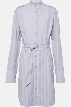 J.W.Anderson Striped cotton shirt dress