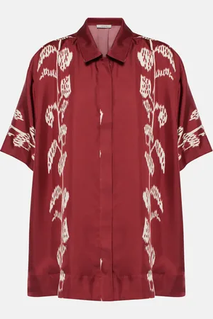 ASCENO Montauk silk twill shirt
