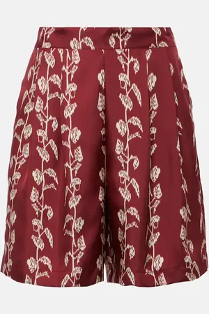 ASCENO Carros silk twill Bermuda shorts