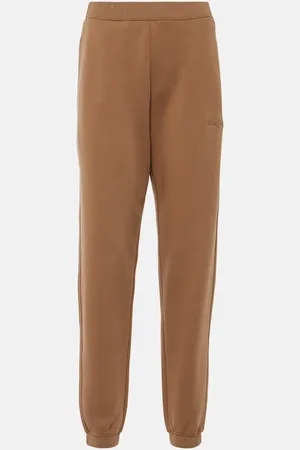 Max Mara Cotton-blend jersey sweatpants